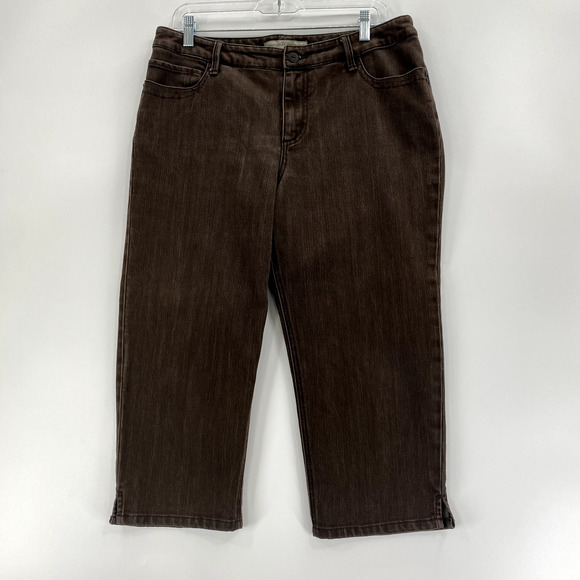 CHICO'S PLATINUM DENIM WOMANS JEANS, size 0 Regular Really